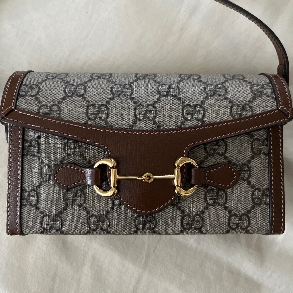 GUCCI Horsebit 1955 Mini Crossbody Bag
